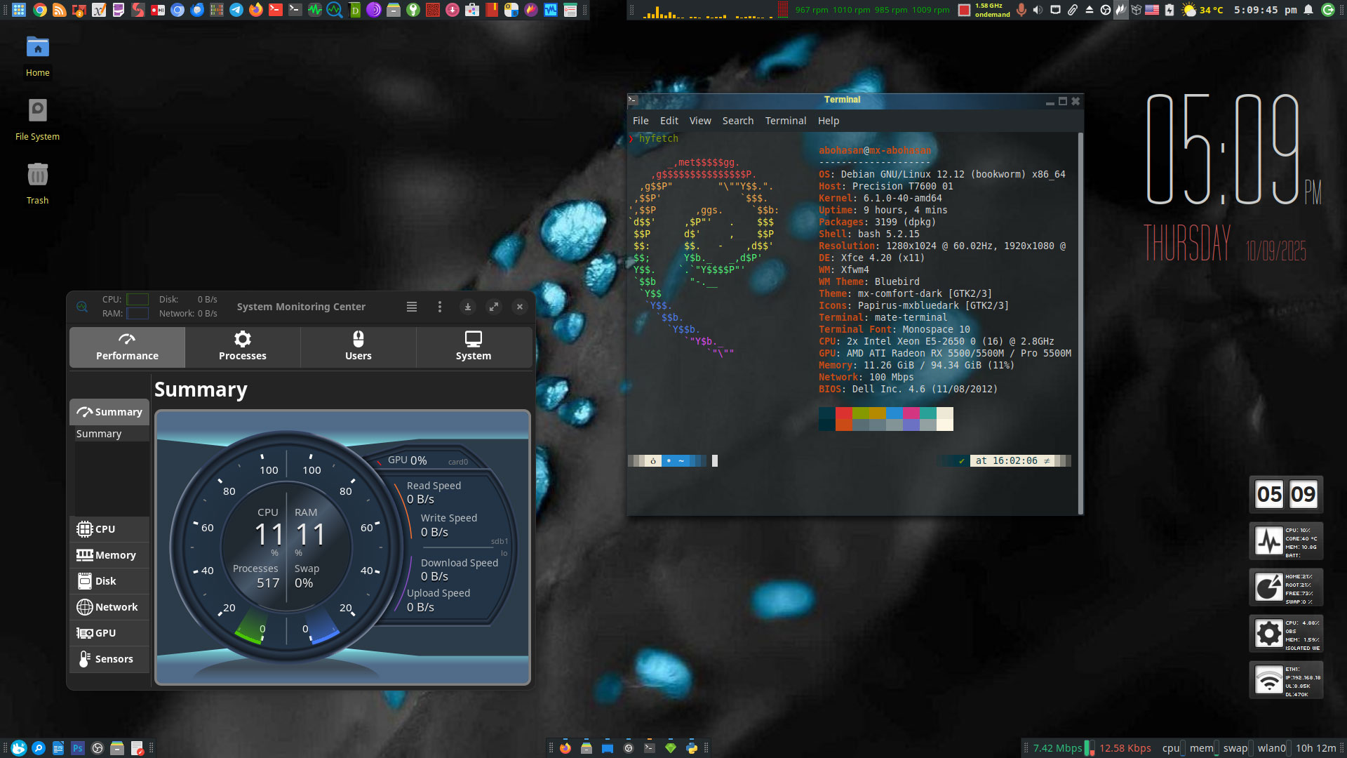 Slide background